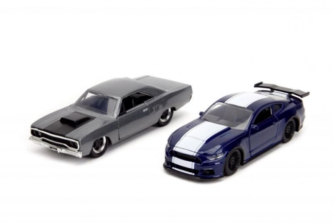 Fast and Furious Twin Pack: 2016 Ford Mustang GT350 & 1970 Plymouth Road Runner