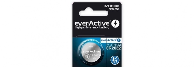 Lithium Button Batteries EverActive CR2032 - Pack of 5