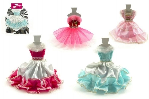 Doll Dresses in Mixed Colors