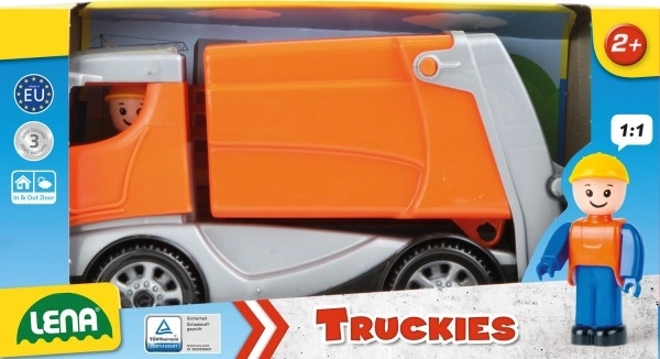 Auto Garbage Truck with Figurine