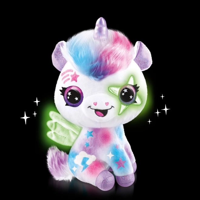 Studio Airbrush – Unicorno Magico che si Illumina al Buio