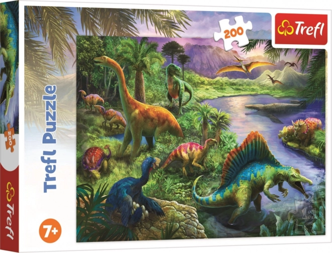 Predatory Dinosaurs Puzzle 200 Pieces