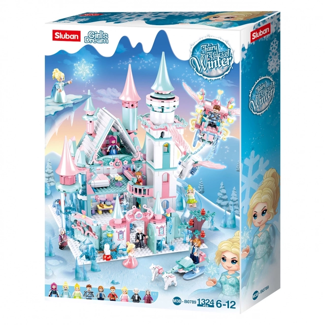 Winter Fairy Ice Castle Construction Set