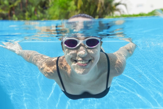 Pink Swimming Goggles Bestway
