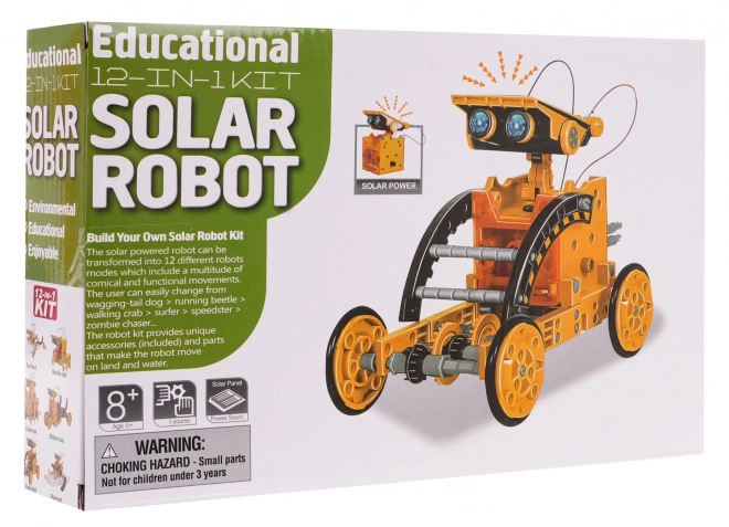 Solar Vehicle Set 12-in-1 Orange