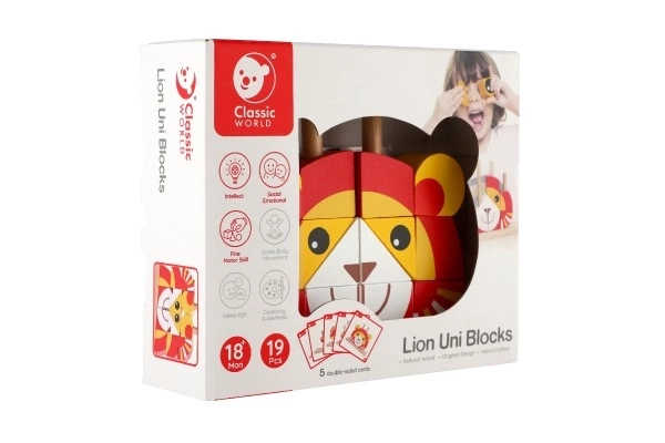 Wooden Lion Puzzle