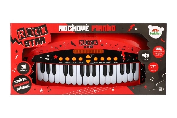 Kids Rock Star Piano with 31 Keys