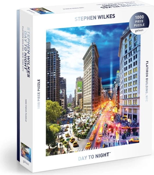 Puzzle Galison Flatiron Giorno e Notte 1000 pezzi