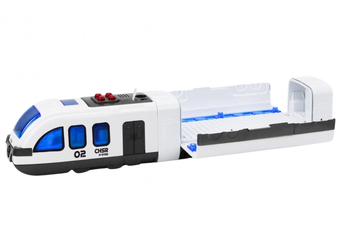 Passenger Train DIY Set with Lights and Sounds