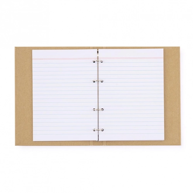 Nature Kraft A5 Laminated Ring Binder