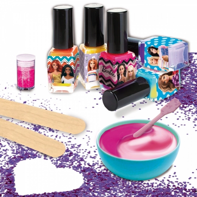 Creative Set Barbie Create Color Changing Nail Polish