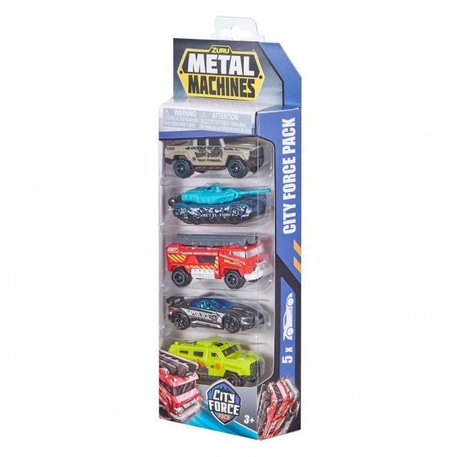 Metal Machines City Forces Vehicle Pack