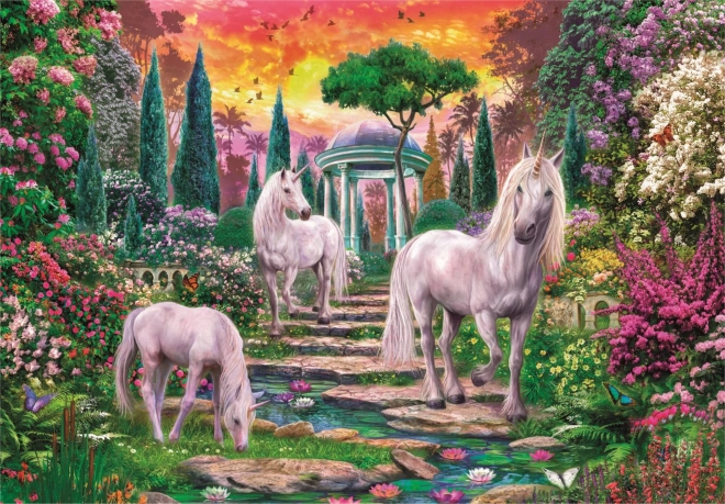 Classic Garden Unicorns Puzzle 2000 Pieces