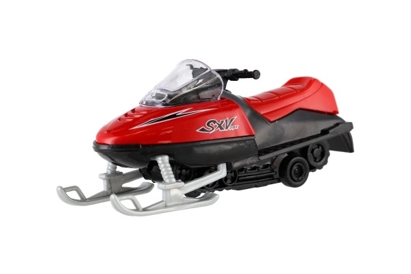 Snowmobile Toy with Pull-Back Action