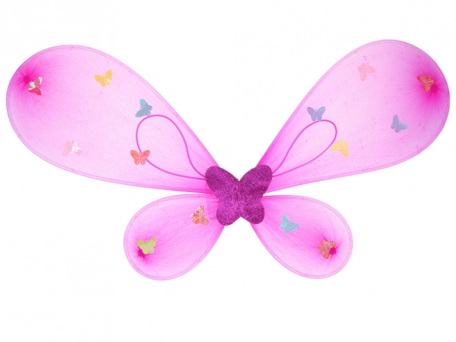 Pink Fairy Costume with Glowing Butterfly Wings – Dark Pink