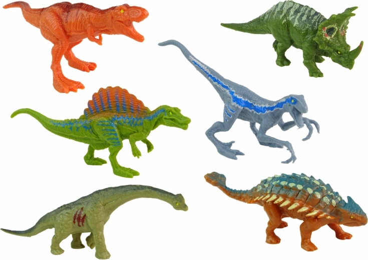 12 different dinosaurs for endless fun