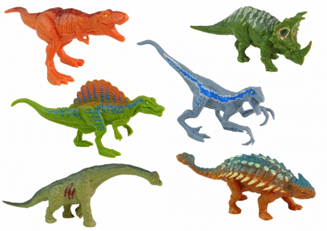 Colorful Dinosaur Figurine Set