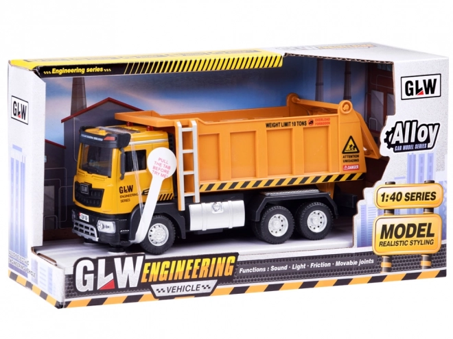 Construction Dump Truck with Sound and Light