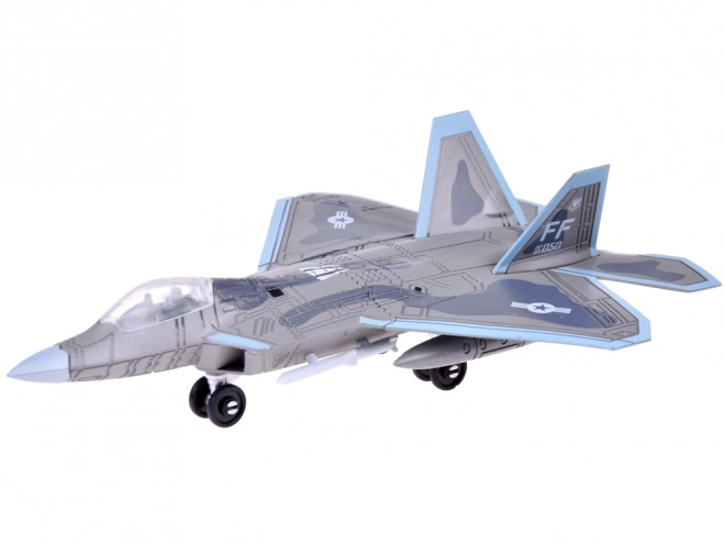 Building Blocks Jet Plane F-22 Model