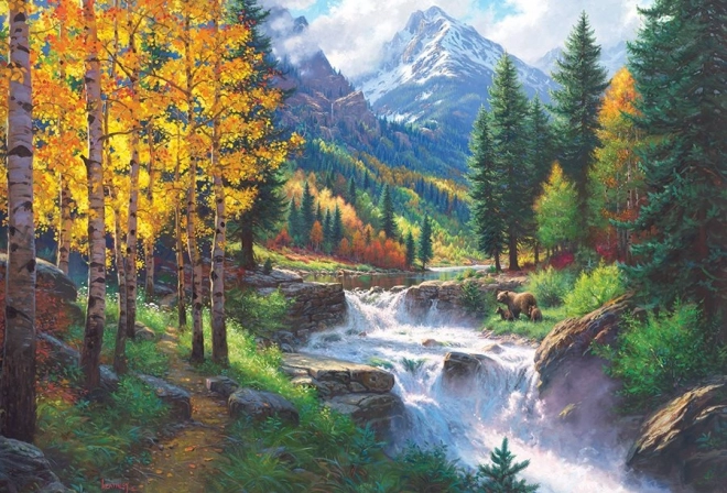 Puzzle Monte Supremo Rocky Mountain 2000 pezzi Cobble Hill
