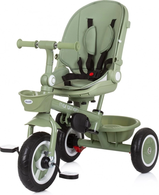 Chipolino tricycle with canopy marathon 2-in-1 pastel green