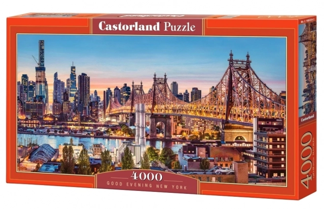 Good Evening New York Castorland Puzzle 4000 Pieces