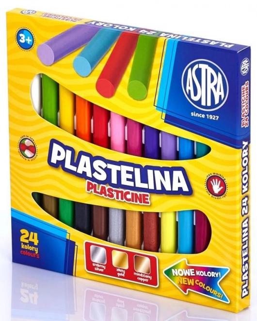 Astra plastelína 24 barev