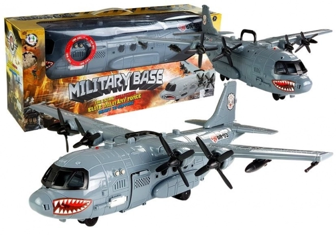 Military Aircraft Set with Light and Sound Effects