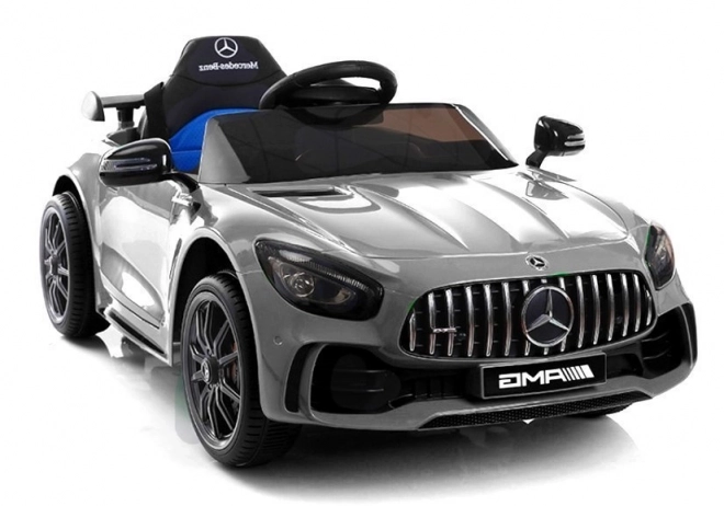 Mercedes GTR Batterieauto Silber lackiert