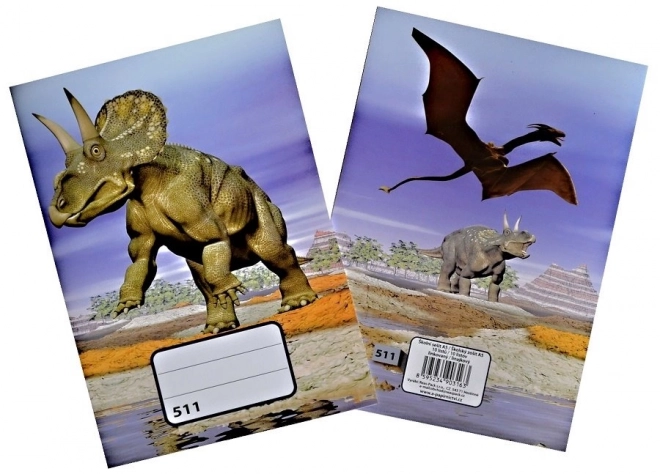 Dinosaur A5 Notepad