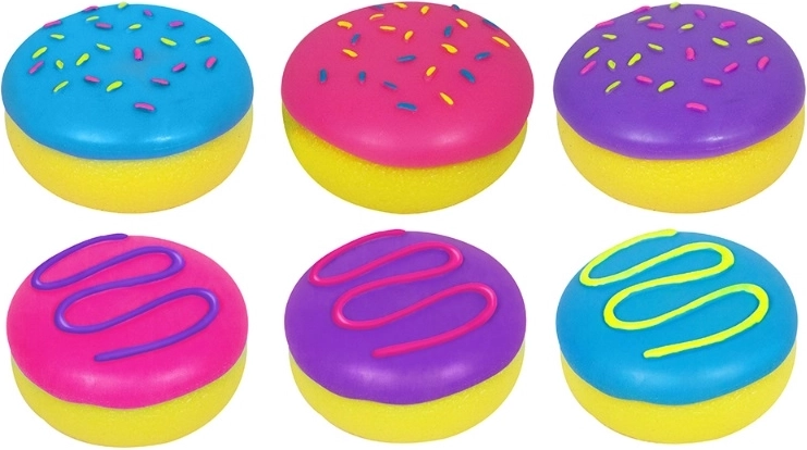 Couleurs gaies et design donut