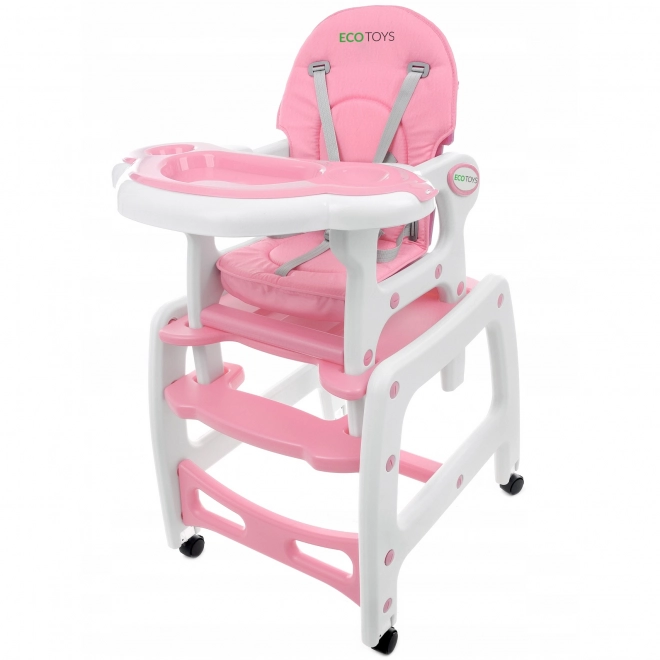 Multi-functional highchair 3-in-1 Ecotoys