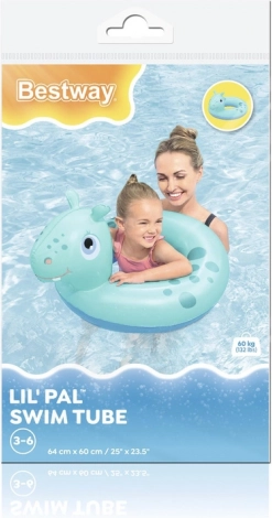 Inflatable Ring Hippo Bestway