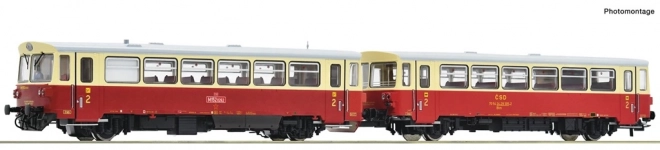 Roco Diesel Railcar M 152 with Trailer CSD