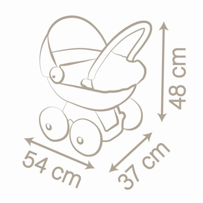 Baby Nurse Pram for Dolls