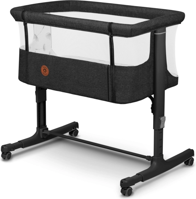 Lionelo Baby Crib Aurora 3-in-1 Grey Graphite