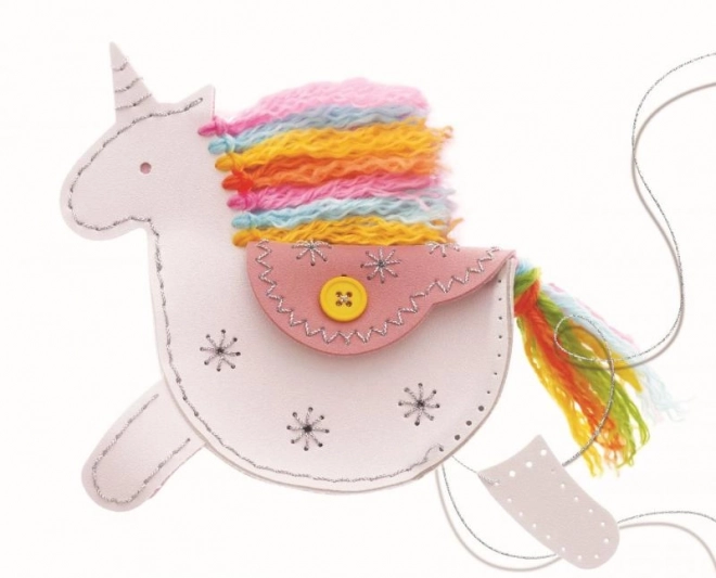 Unicorn Leather Wallet Craft Kit