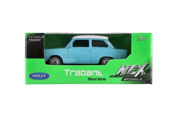 Stylish Metal Trabant Car 1:60 Scale