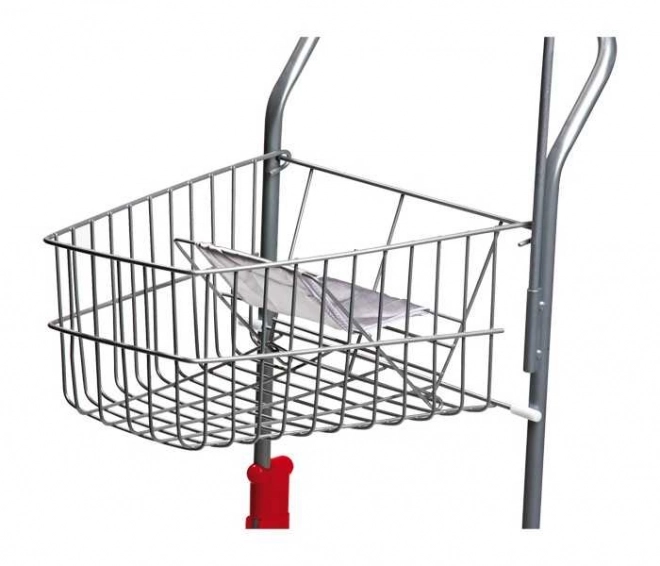 Small Foot Shopping Cart Silver