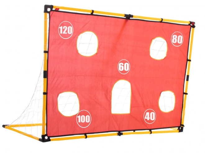 Football Training Goal with Net and Target Mat