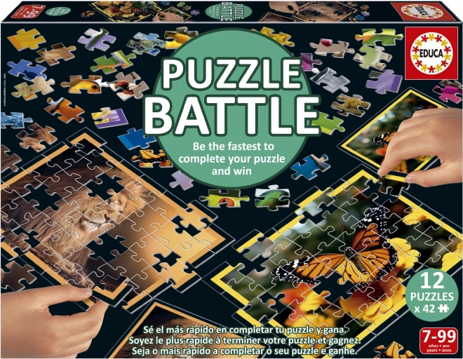 Educa Nature Puzzle Battle 12x42 Pieces