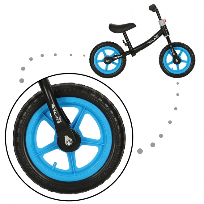 Lightweight Trike Fix Balance Bike Black and Blue