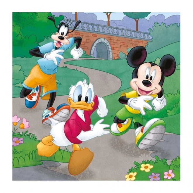 Mickey Mouse and Friends 3 in 1 Puzzle Set