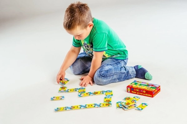 Domino My First Animals Wooden Game