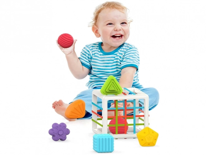 Shape Sorting Cube Toy for Toddlers