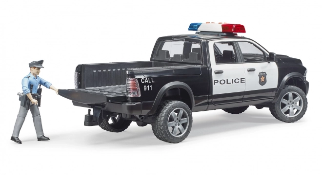 Police Jeep Wrangler Rubicon with Officer