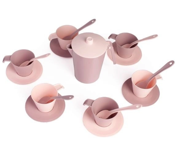 Rose Candy Floss Tea Set