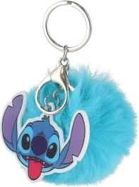 Stitch Keychain with Pom-Pom