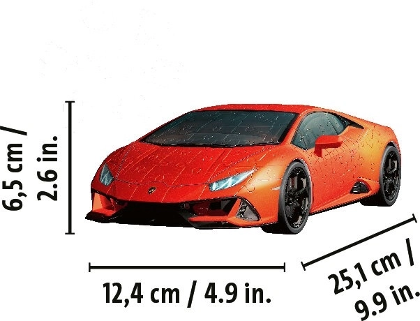 Lamborghini Huracán Evo Green Model Puzzle