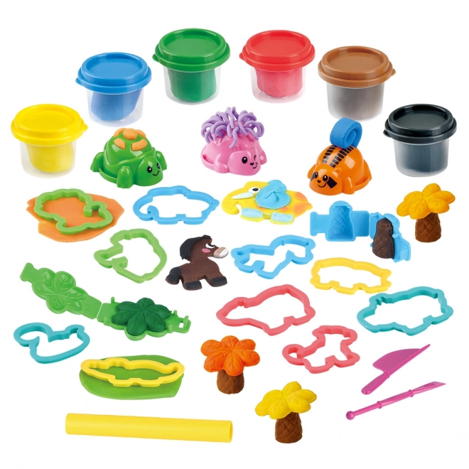 Playgo Safari Modeling Clay Set